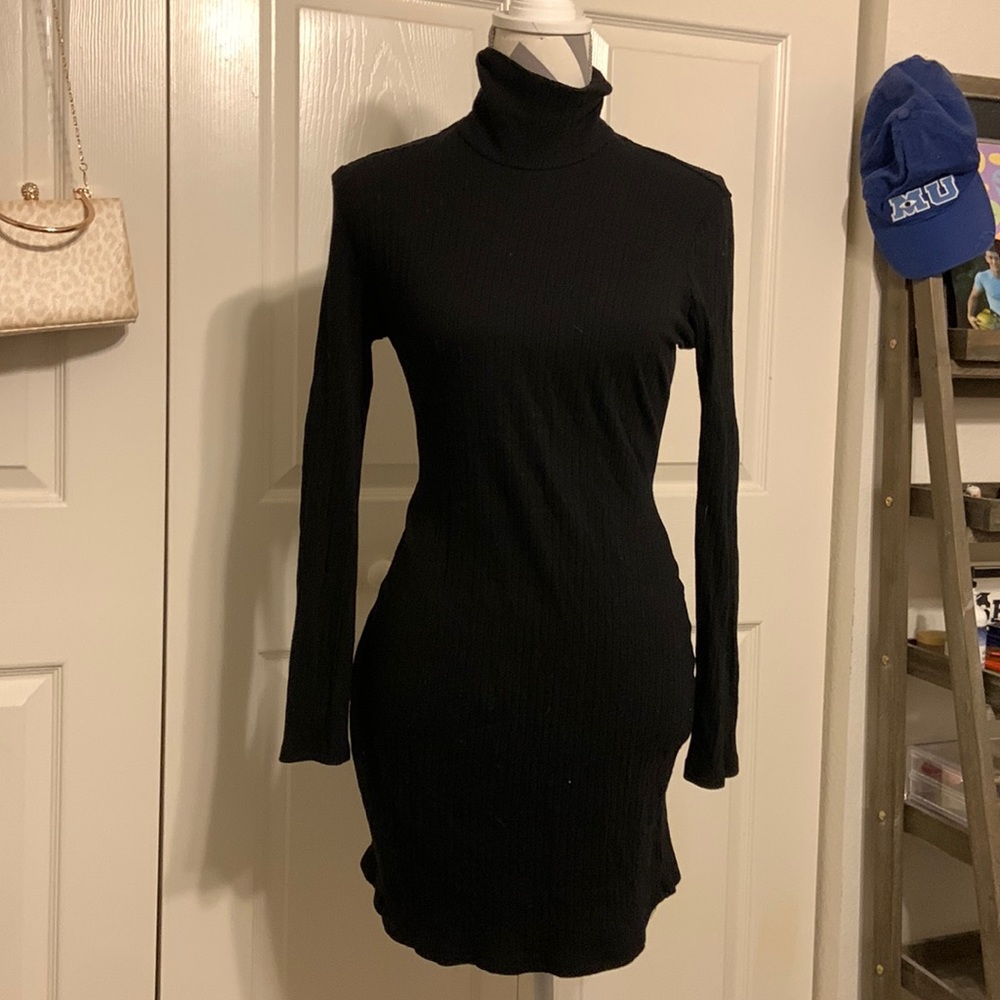 Women’s long sleeve turtleneck dress from SHEIN